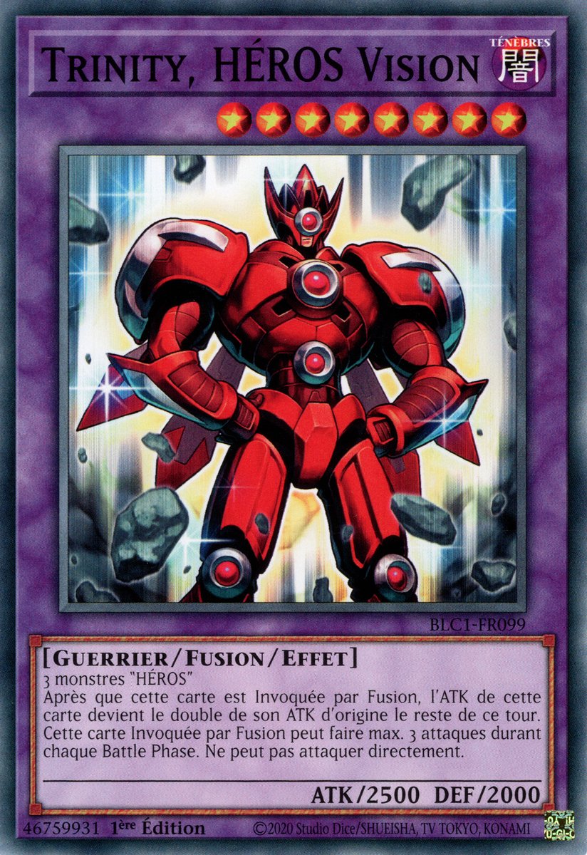 Trinity, Héros Vision