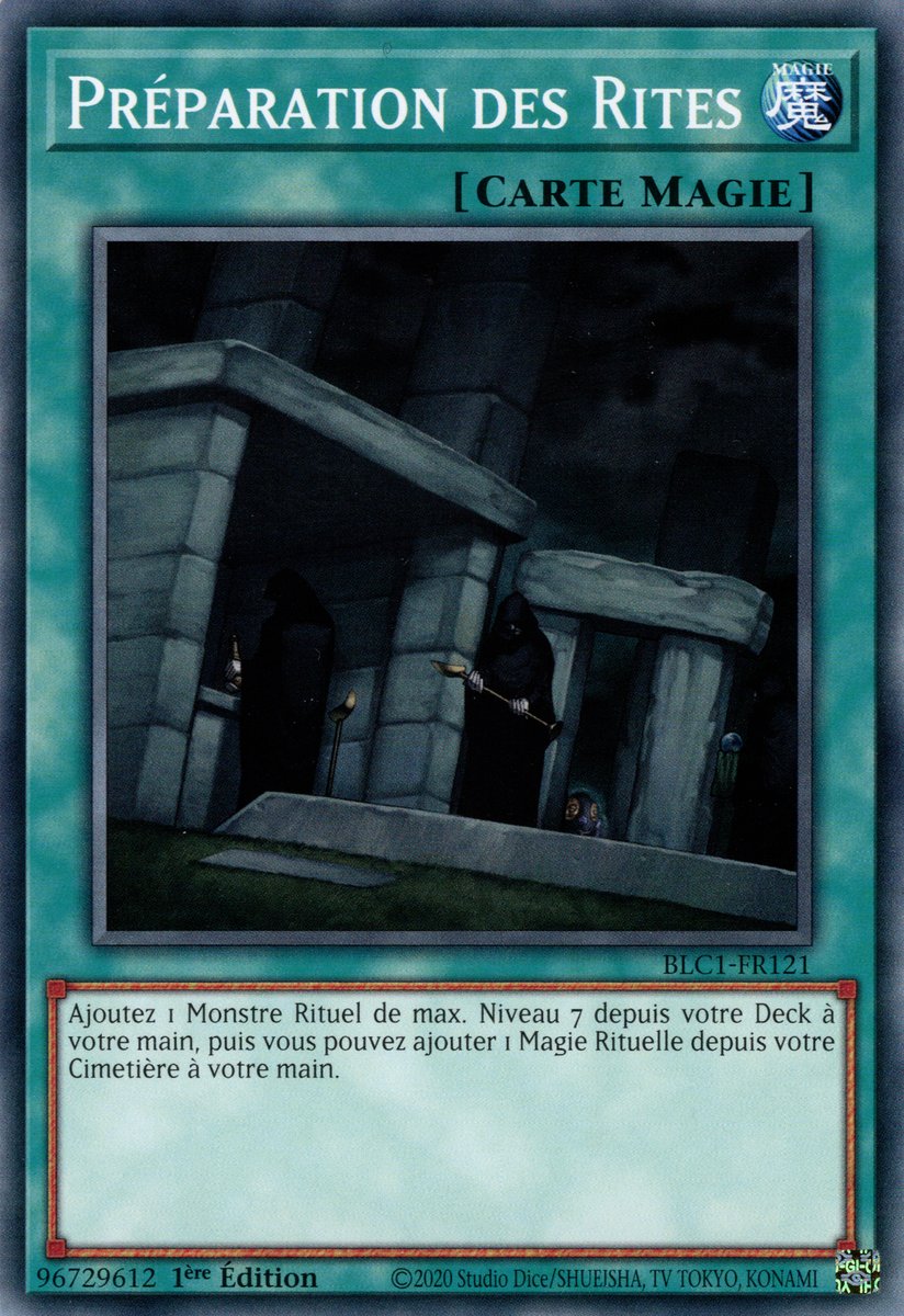 Préparation des Rites