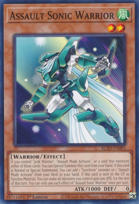 Assault Sonic Warrior