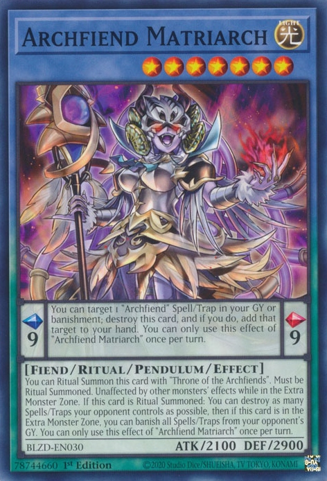 yugioh archfiend cards Archfiend Emperor, the First Lord of Horror - Structure Deck: Lair of Darkness