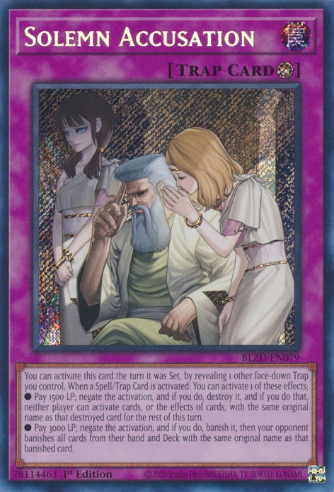 Solemn Accusation