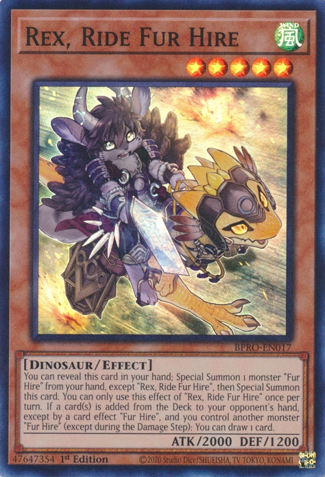 Rex, Monture Mercefourrure