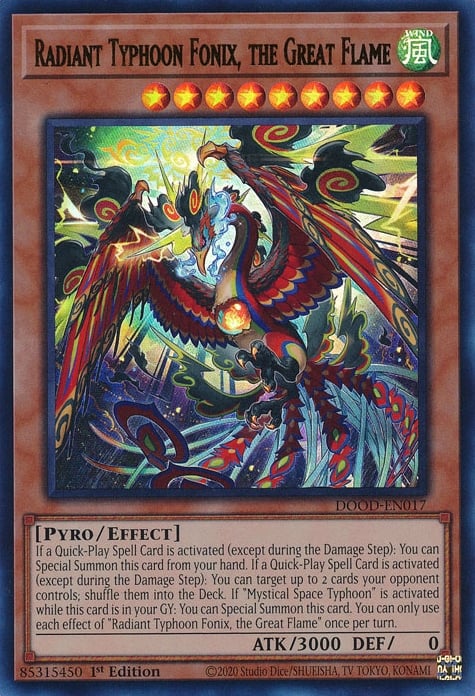 Radiant Typhoon Fonix, the Great Flame