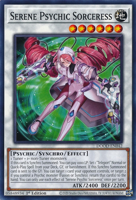 Serene Psychic Sorceress