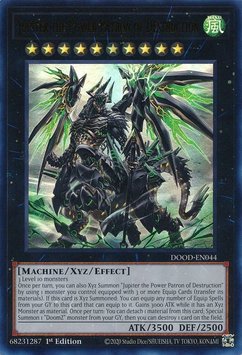 Jupiter the Power Patron of Destruction