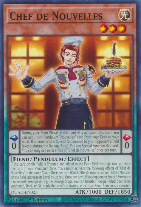 Chef de Nouvelles