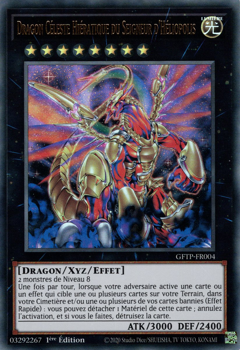 Hieratic Sky Dragon Overlord of Heliopolis