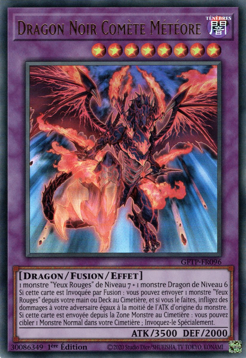 Meteor Black Comet Dragon