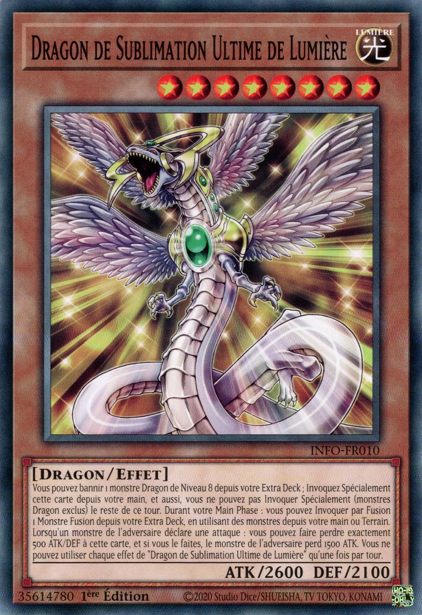 Dragon de Sublimation Ultime de Lumière