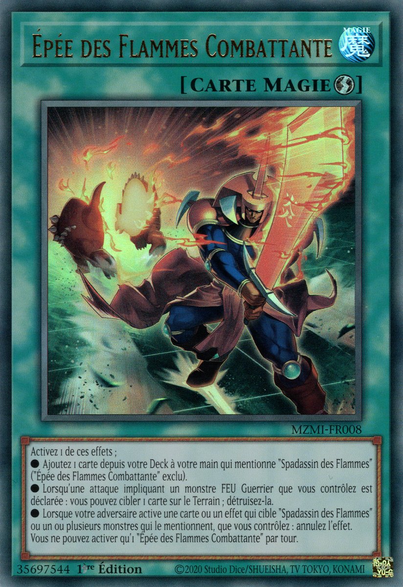 Fighting Flame Sword