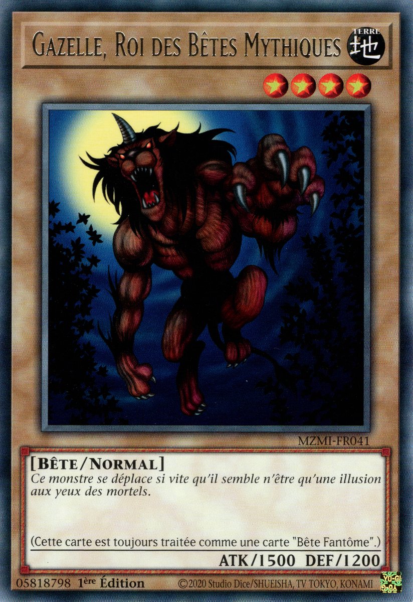 Gazelle the King of Mythical Beasts