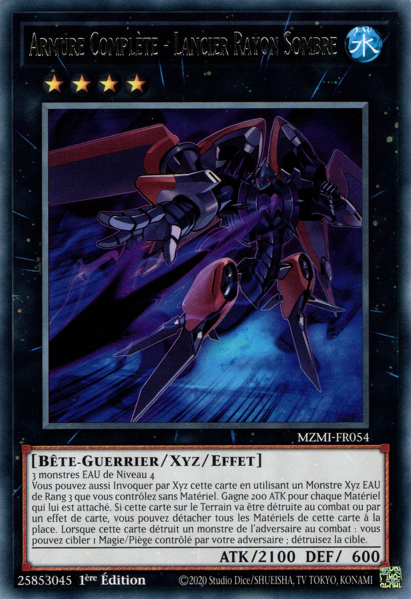 Full Armored Black Ray Lancer