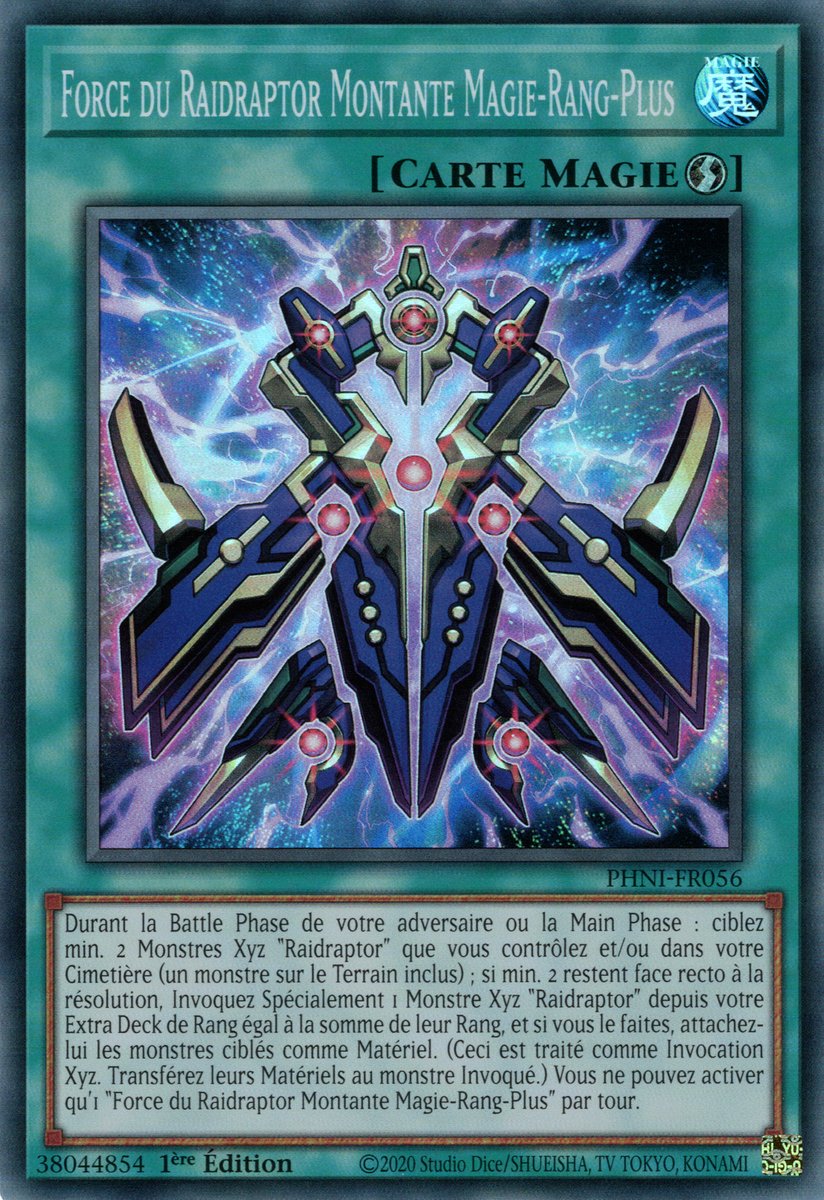 Force du Raidraptor Montante Magie-Rang-Plus