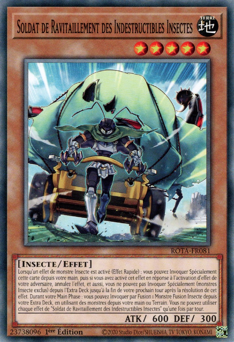 Soldat de Ravitaillement des Indestructibles Insectes