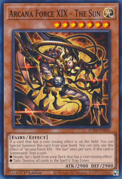 Force Arcane XIX - Le Soleil