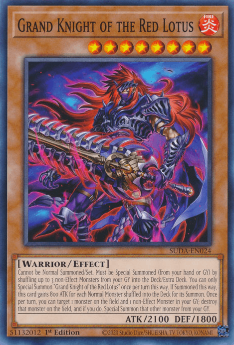 Grand Guerrier Démon du Lotus Écarlate