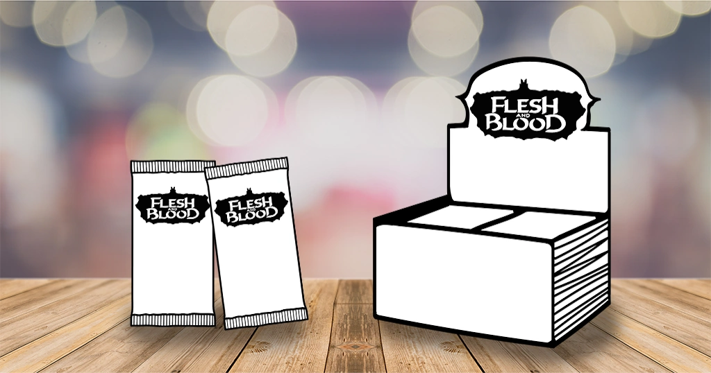Flesh and Blood Booster and Display