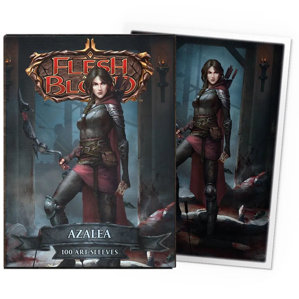 100 Pochettes Matte Art Format Standard Flesh and Blood Azalea - Dragon Shield
