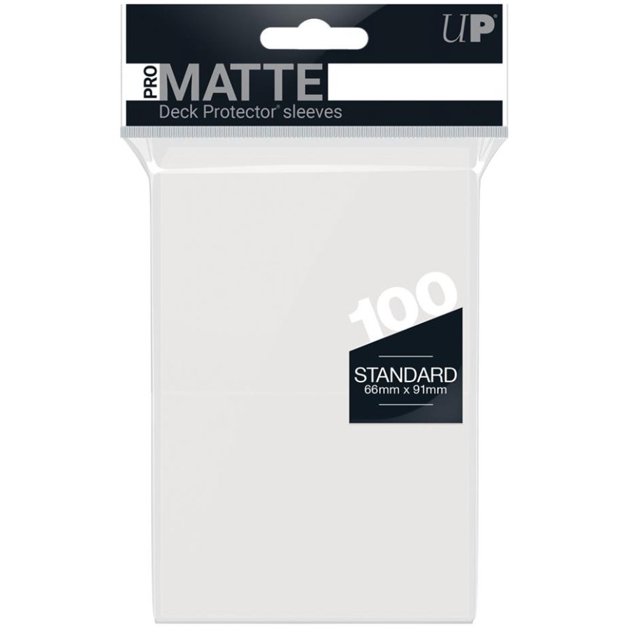 100 Pochettes Pro-Matte Format Standard Transparent - Ultra Pro