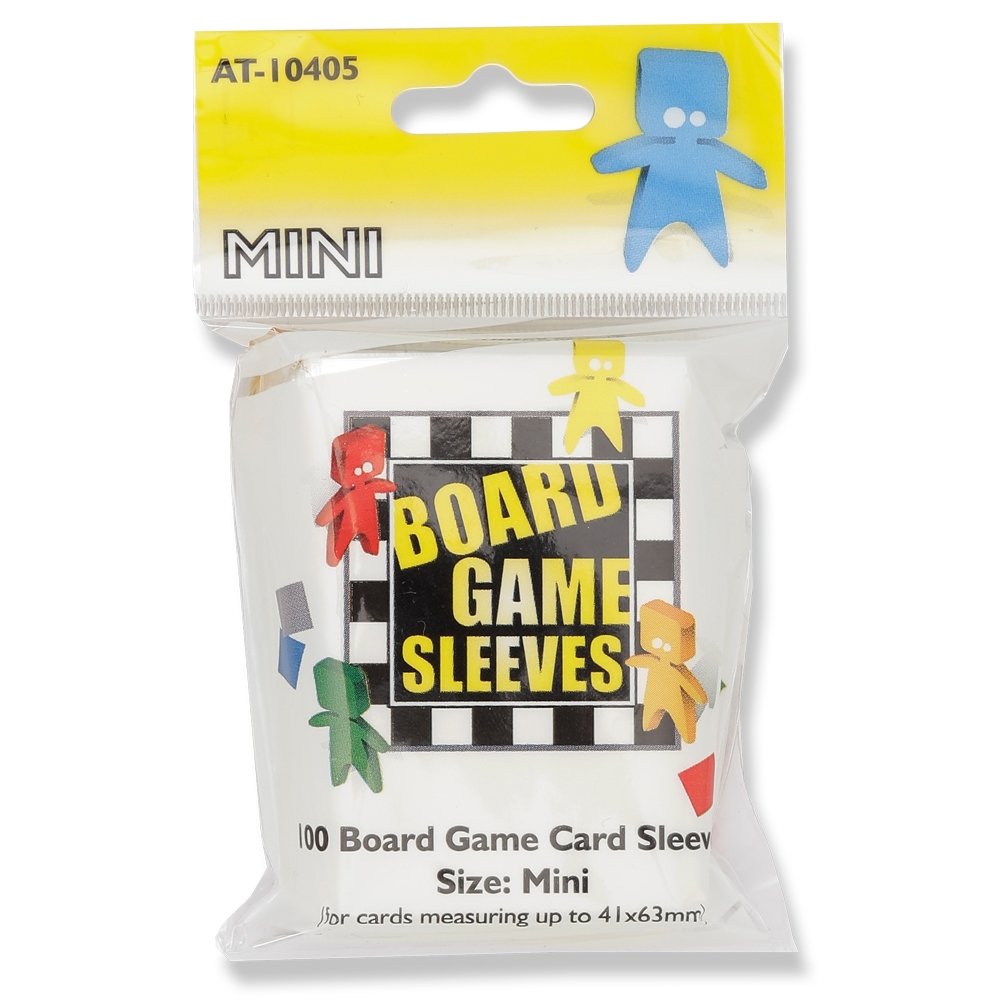 100 Clear 41x63mm Mini sleeves - Arcane Tinmen