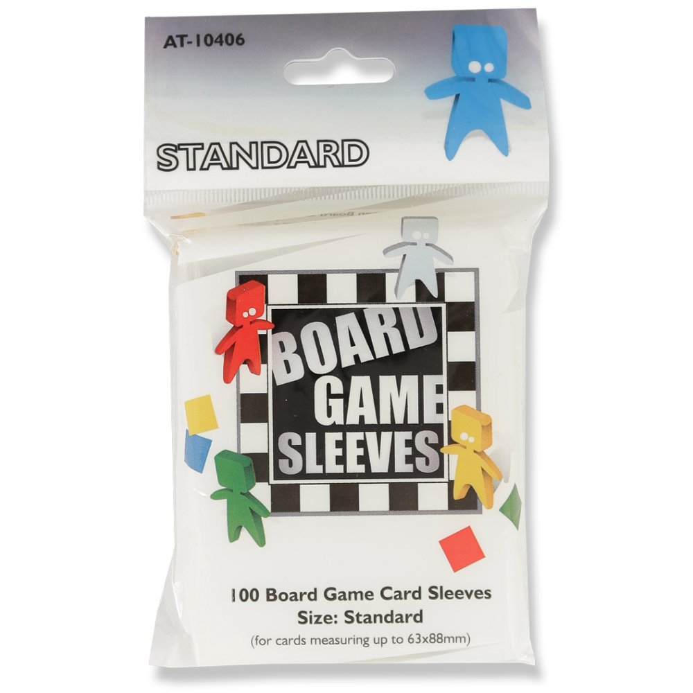 100 Clear 63x88m Standard sleeves - Arcane Tinmen