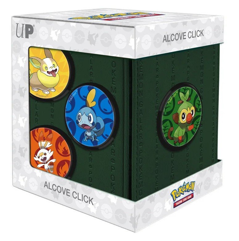 Galar Pokémon Alcove Click Flip Box - Ultra Pro