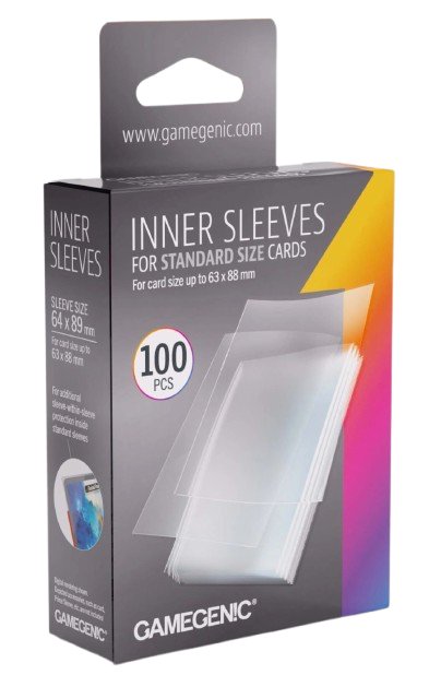 100 Pochettes Inner - Gamegenic