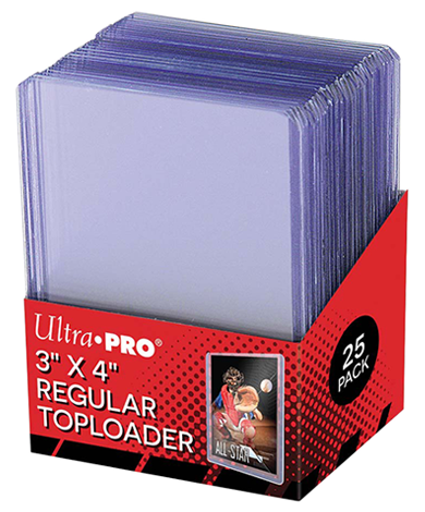 25 Regular Toploaders - Ultra Pro