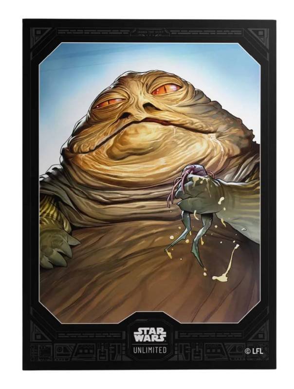 60 + 2 Star Wars Unlimited Jabba The Hutt Art Sleeves 66 x 92 mm - Gamegenic