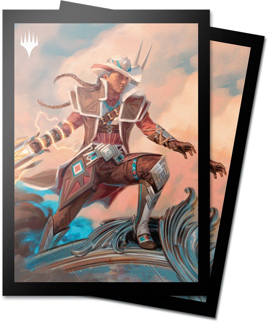 100 Annie Flash, the Veteran sleeves - Outlaws of Thunder Junction - Ultra Pro