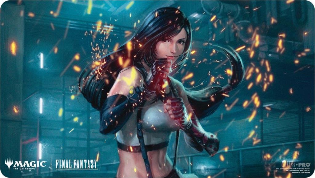 Tapis Tifa, experte en arts martiaux Final Fantasy - Ultra Pro