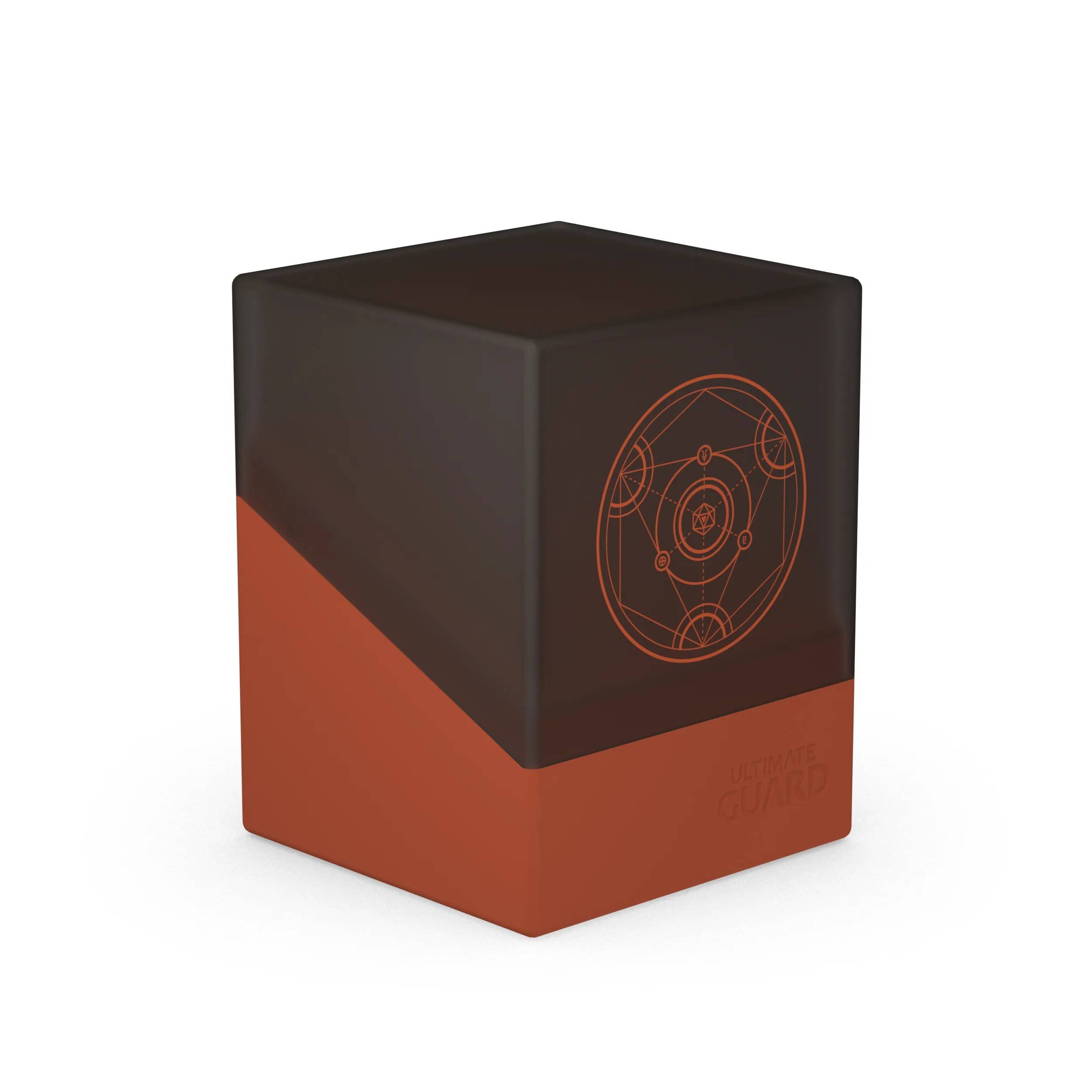 Boulder Deck Case 100+ Druidic Secrets Impetus (Orange foncé) - Ultimate Guard