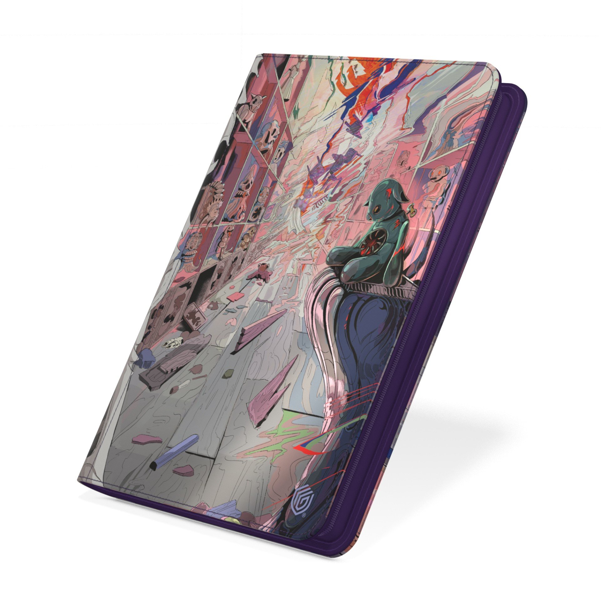 ZipFolio 360 A4 18-Pocket Binder XenoSkin - Porcelain Gallery Duskmourn - Ultimate Guard