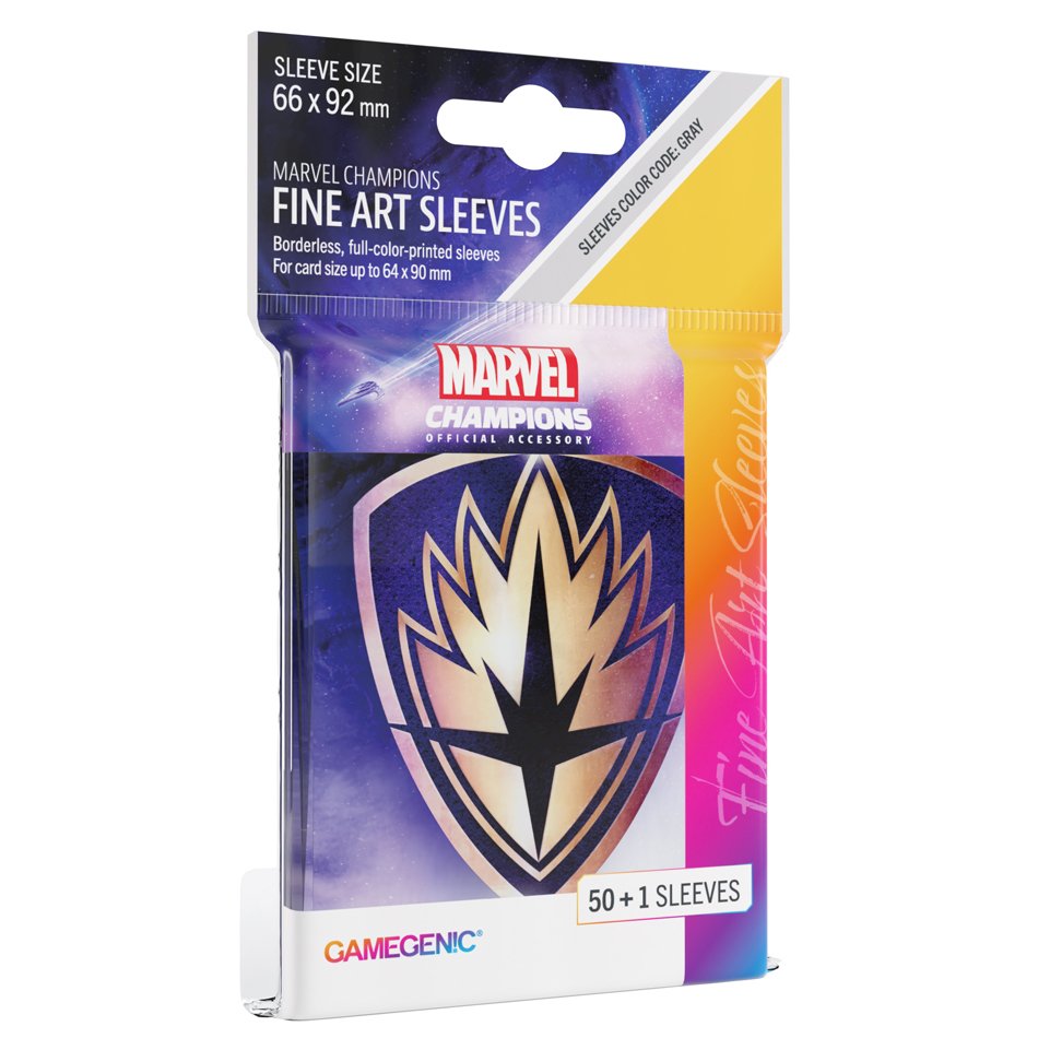 50 + 1 Guardians of the Galaxy Marvel Champions Art Sleeves 66 x 91 mm - Gamegenic