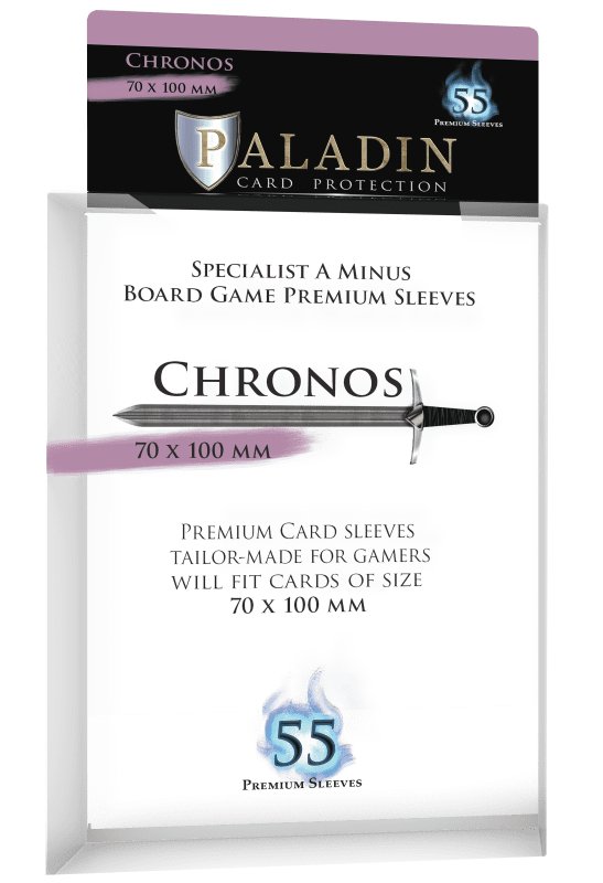 55 Chronos Clear Sleeves (70 × 100 mm) - Paladin