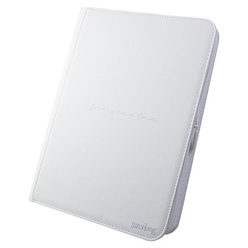Portfolio 9-pocket Blanc 151 avec fermeture Zip - Sanseking
