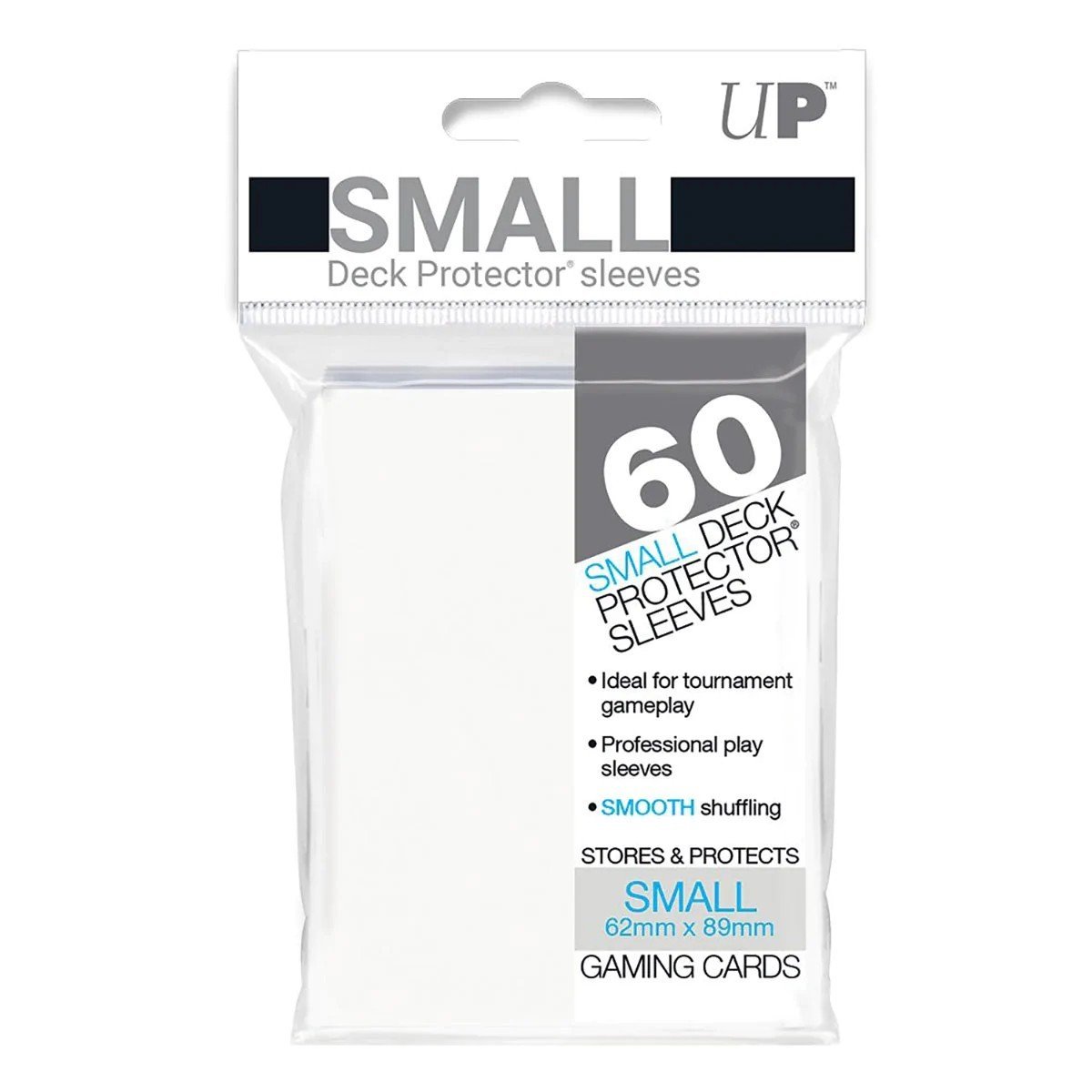60 White Japanese Size Sleeves - Ultra Pro