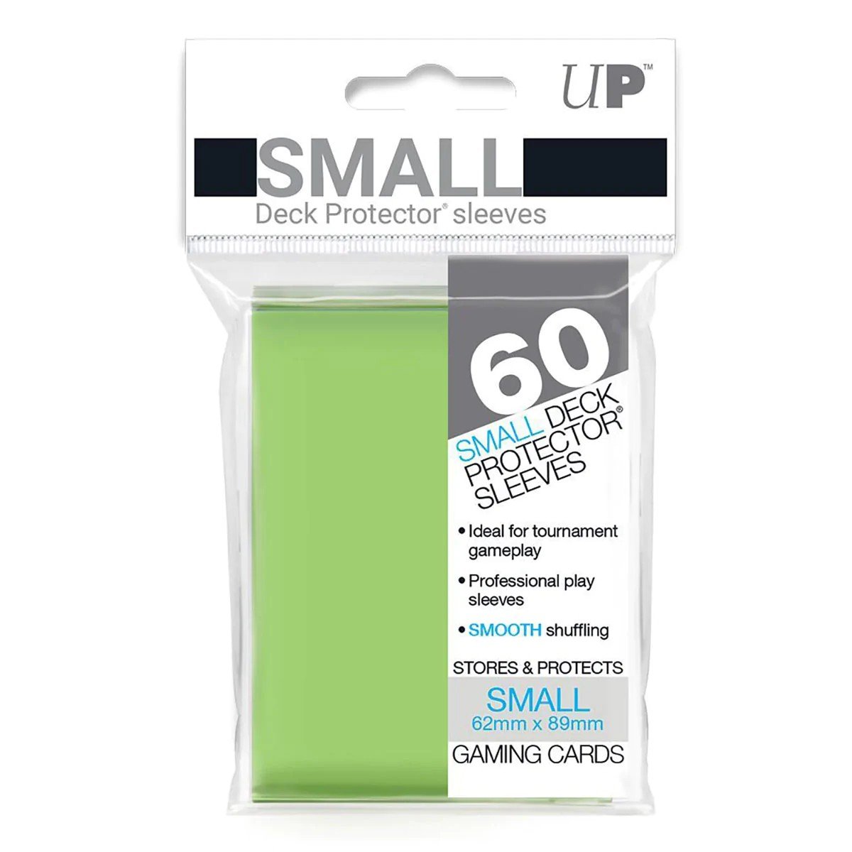 60 Lime Green Japanese- size Sleeves - Ultra Pro
