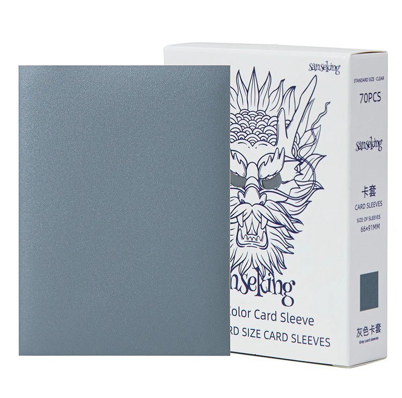 70 pochettes de taille Standard - Gris - Sanseking