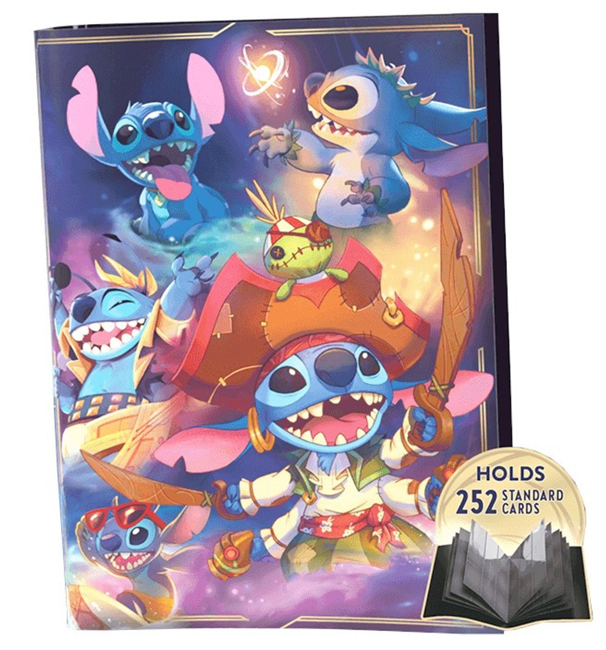 A4 Azurite Sea Portfolio - Stitch - Disney Lorcana