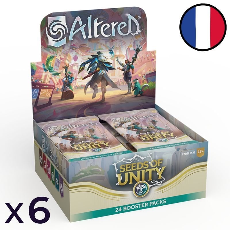 Lot de 6 boites de 24 boosters Les Graines de l'Unité - Altered FR