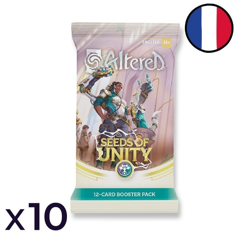 Lot de 10 boosters Les Graines de l'Unité - Altered FR