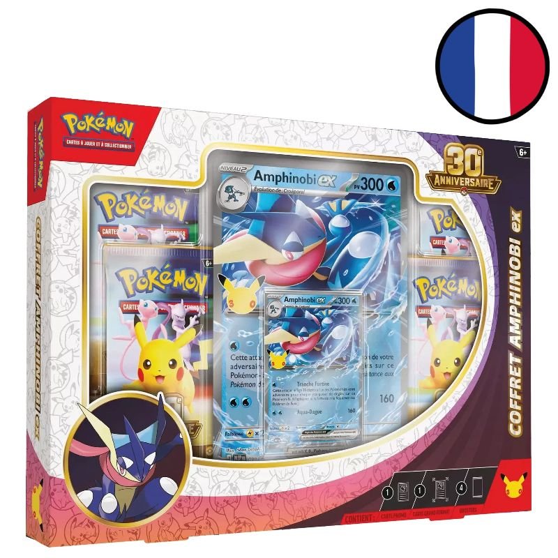 Coffret 30e Anniversaire - Amphinobi-ex - Pokémon FR