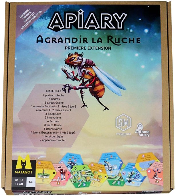 Apiary - Extension Agrandir la Ruche