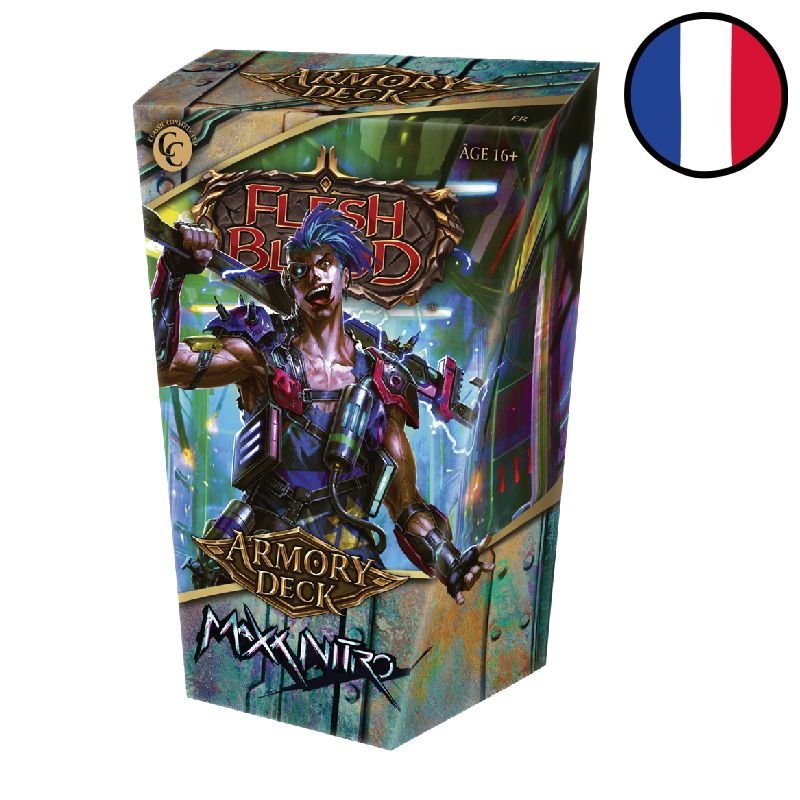Maxx Nitro Armory Deck - Flesh and Blood FR