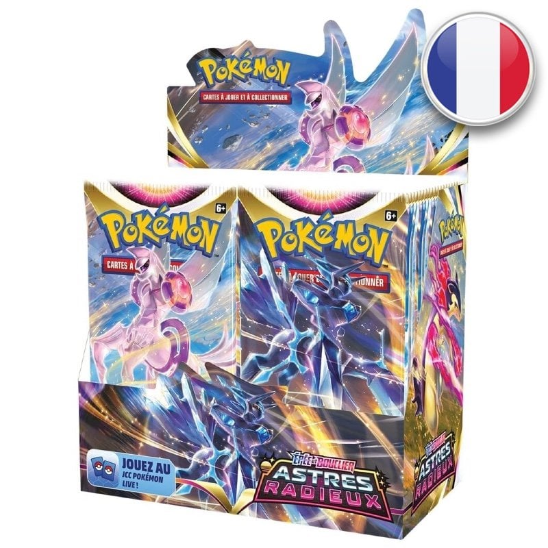 Display of 36 Sword and Shield: Astral Radiance booster packs - Pokémon FR