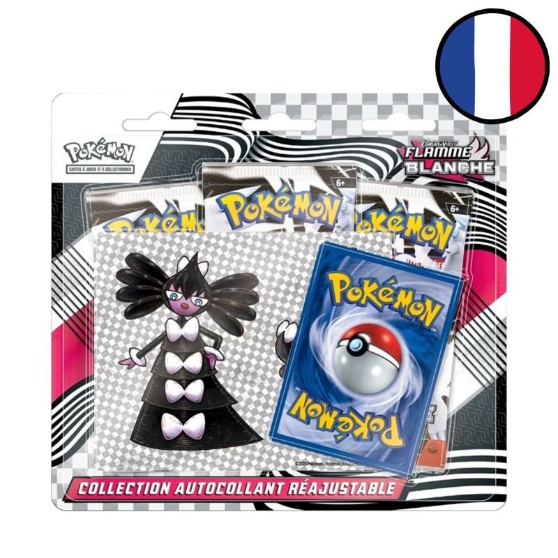 Coffret Collection Autocollant Réajustable Écarlate et Violet : Flamme Blanche - Sidérella - Pokémon FR