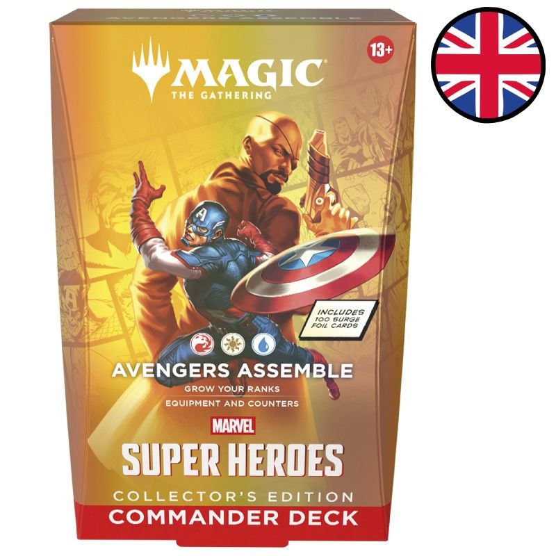 Deck Commander Marvel Super Heroes Édition collector - Avengers Assemble - Magic EN