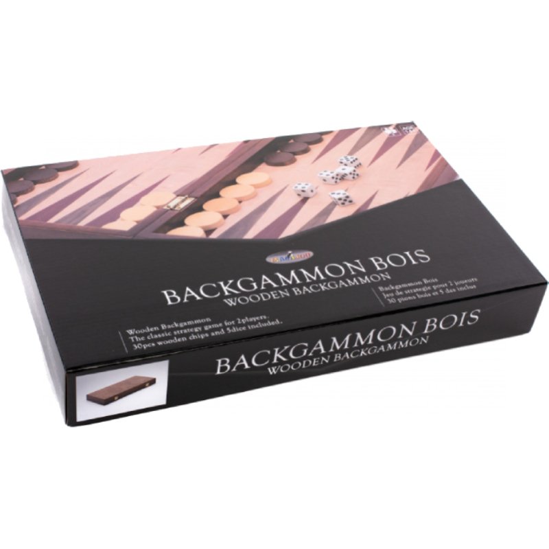 Wooden Backgammon - 38 cm
