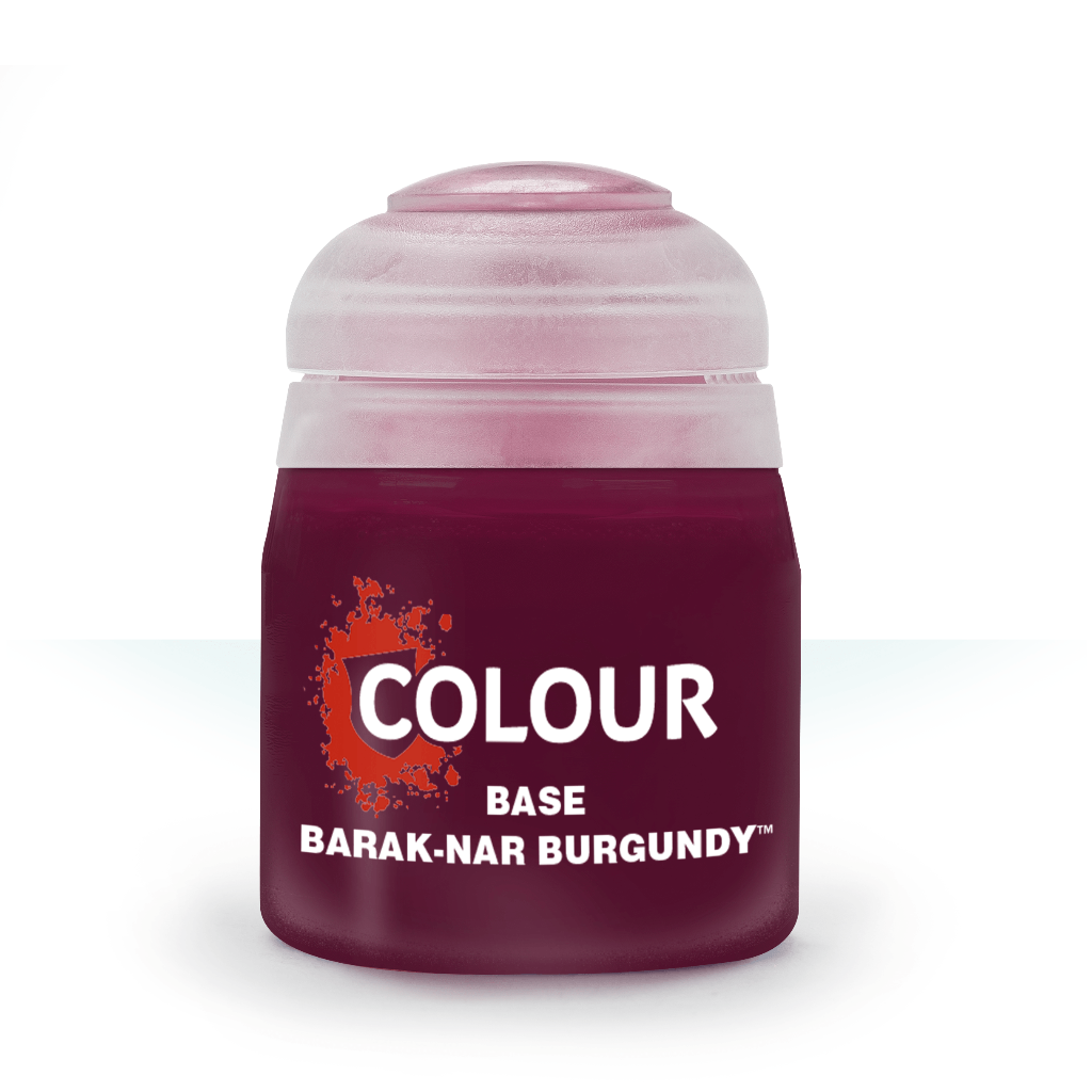 Pot of Base Barak-Nar Burgundy paint 12ml 21-49 - Citadel